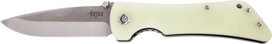 Southern Grind Bad Monkey 4inch pocket Knife features a Jade Ghost Green handle